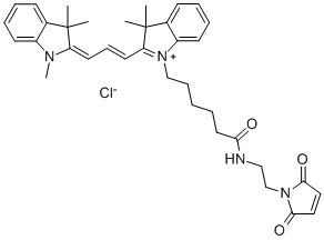 Cyanine3 maleimide structure
