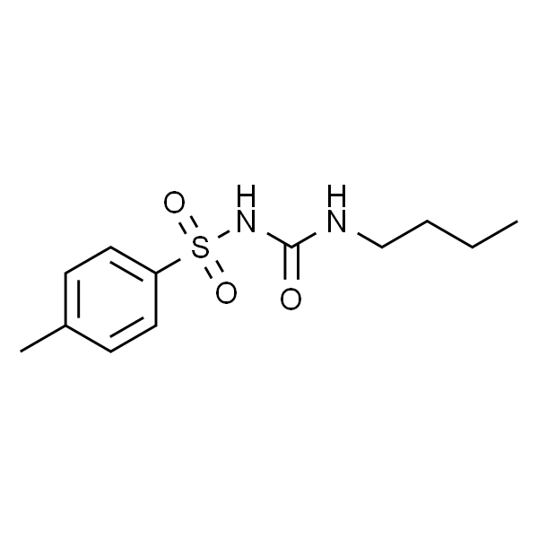 Tolbutamide；甲苯磺丁脲