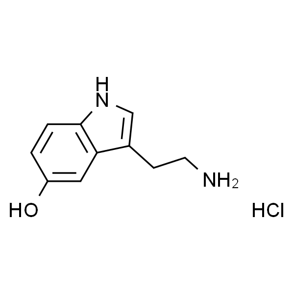 Serotonin hydrochloride；5-羟基色胺盐酸盐