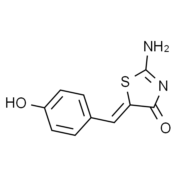 (5Z)-2-氨基-5-(4-羟基苯基)亚甲基-4(5H)-噻唑酮