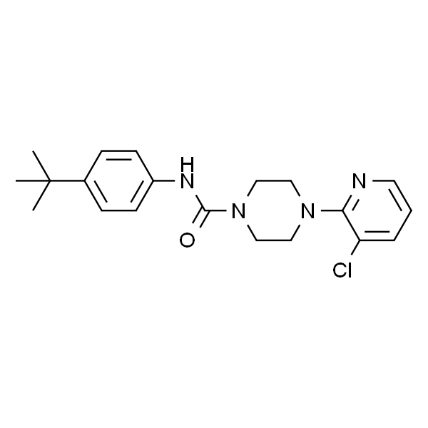 N-(4-叔丁苯基)-4-(3-氯吡啶-2-基)哌嗪-1-甲酰胺