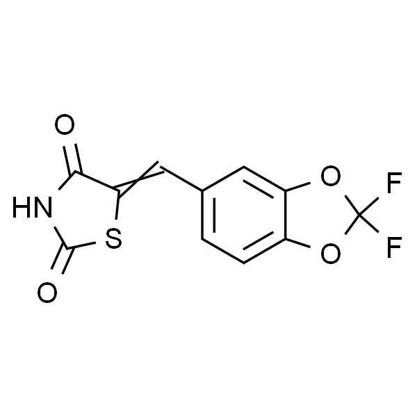 5-(2,2-二氟-苯唑1,3二氧-5-基亚甲基)-噻唑烷-2,4-二酮