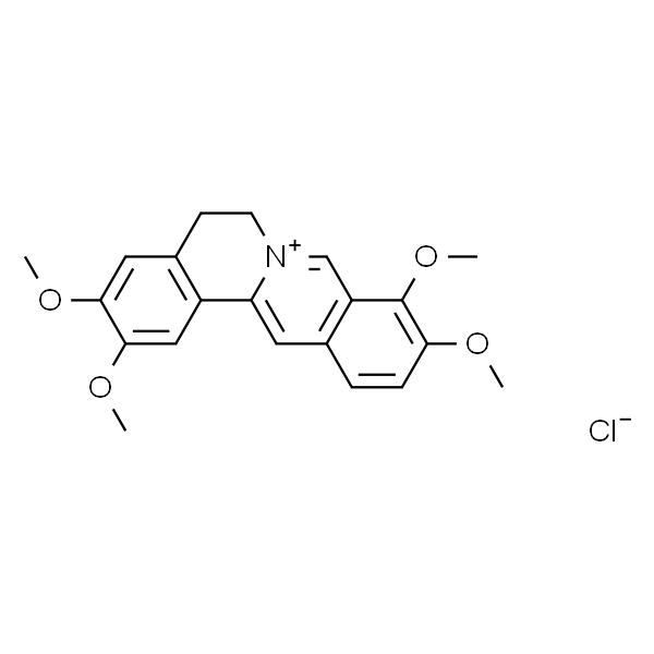 Palmatine (chloride)  盐酸巴马汀/盐酸掌叶防己碱
