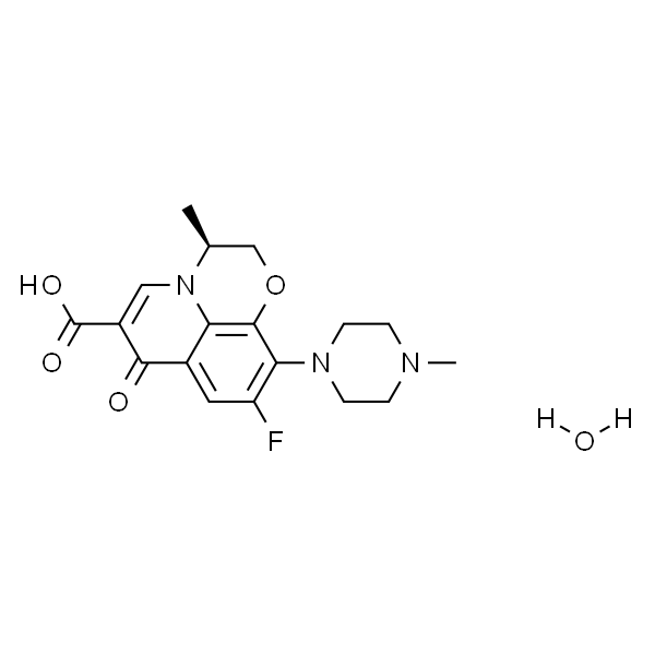 Levofloxacin (hydrate)  左氧氟沙星