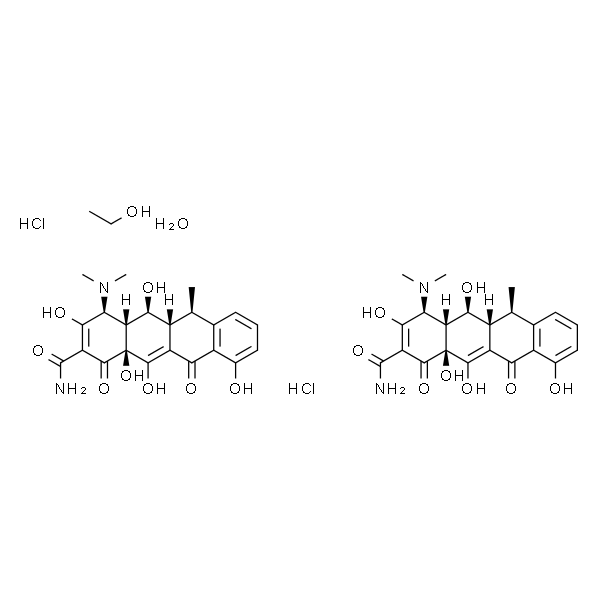 Doxycycline (hyclate)  盐酸强力霉素