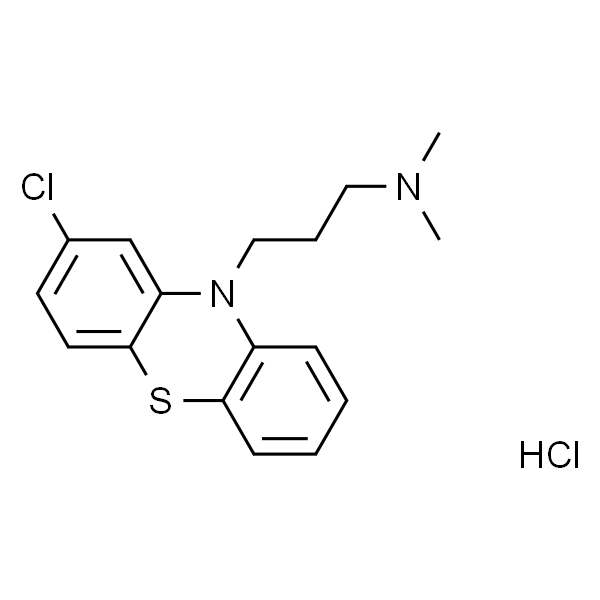 Chlorpromazine (hydrochloride)  氯丙嗪盐酸盐
