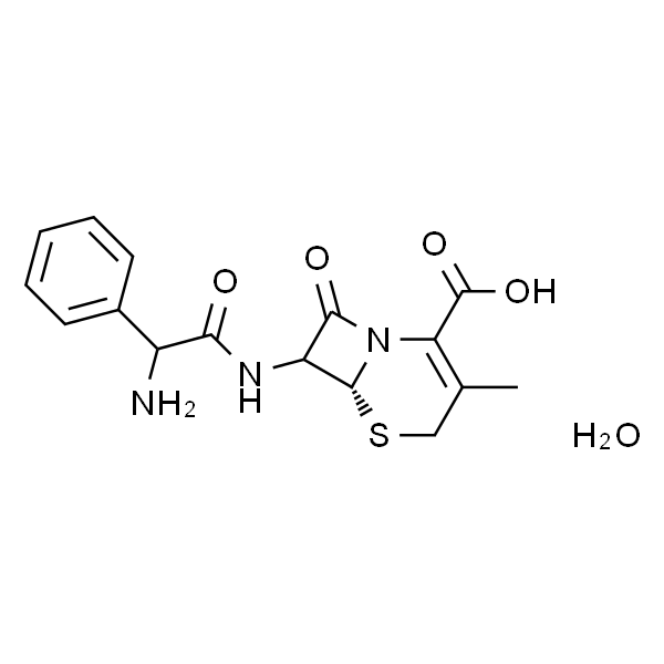 Cephalexin (monohydrate)  头孢氨苄