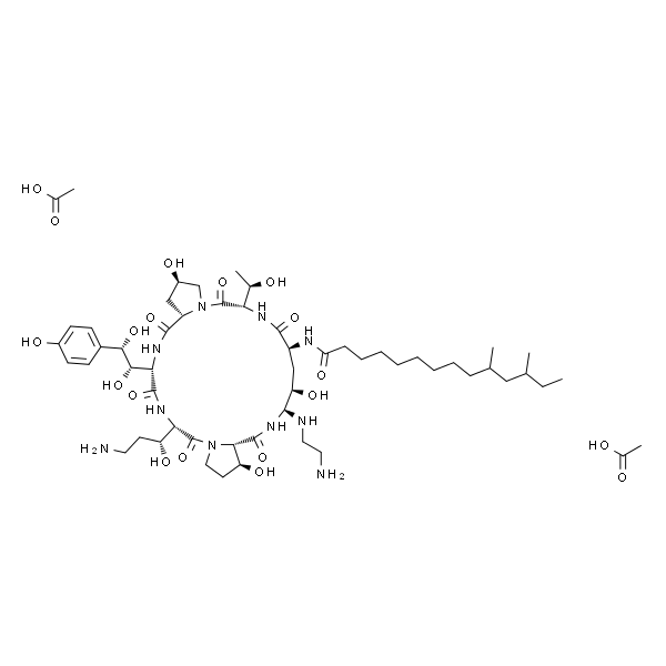 Caspofungin (Acetate)   醋酸卡泊芬净