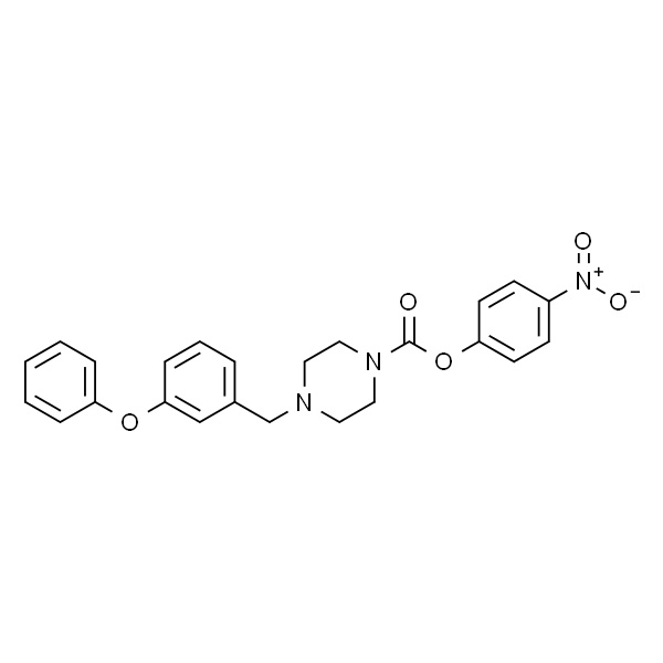 4-硝基苯基4-(3-苯氧基苄基)哌嗪-1-甲酸叔丁酯