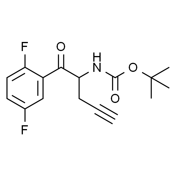 1-(2,5-二氟苯基)-1-氧代-4-戊炔-2-基氨基甲酸叔丁酯