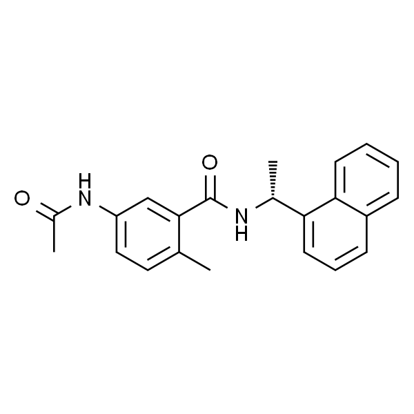5-乙酰基氨基-2-甲基-N-(1R-萘-1-基-乙基)苯甲酰胺