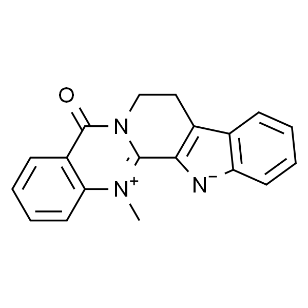 Dehydroevodiamine；去氢吴茱萸碱