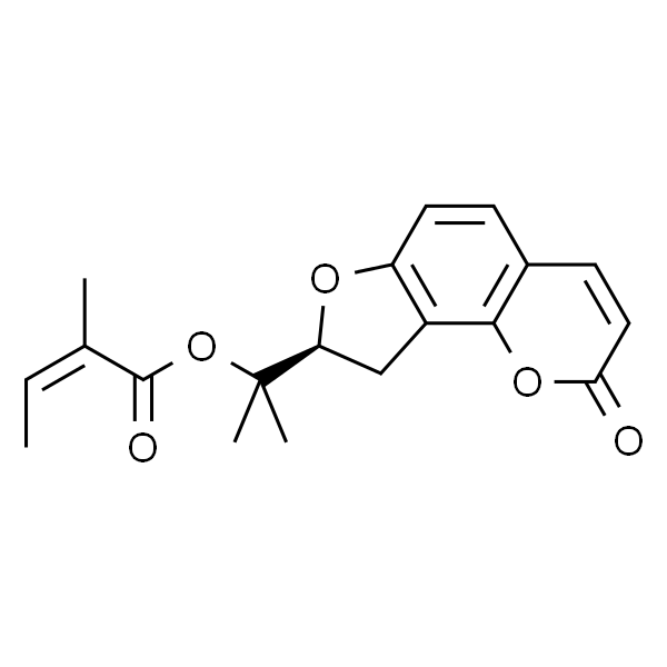 Columbianadin；二氢欧山芹醇当归酸酯