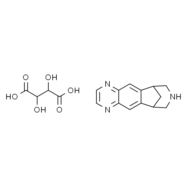 Varenicline Tartrate；酒石酸伐伦克林