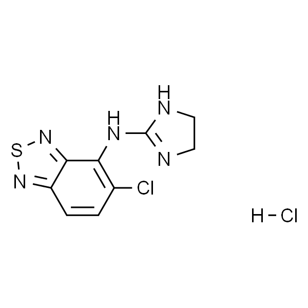 Tizanidine hydrochloride；盐酸替扎尼定