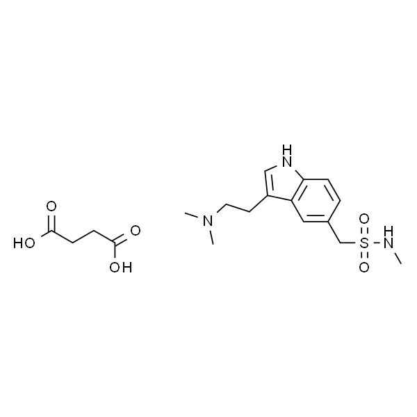 Sumatriptan succinate；琥珀酸舒马曲坦