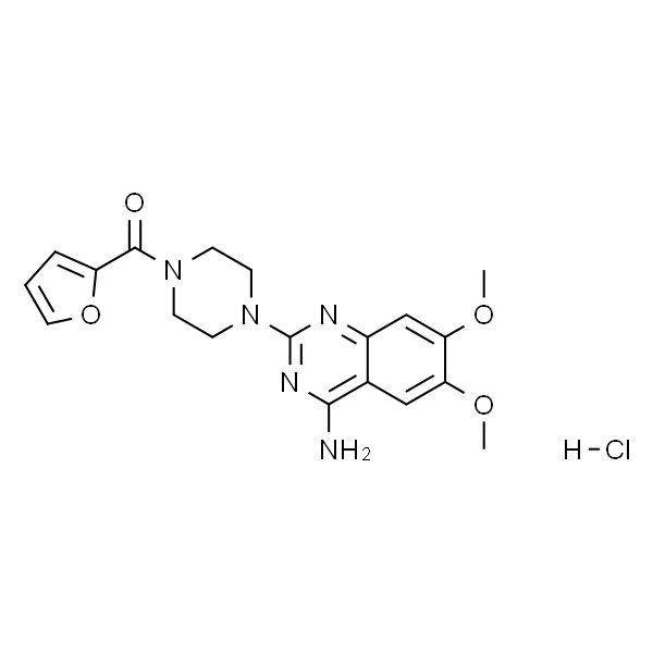 Prazosin hydrochloride；盐酸哌唑嗪