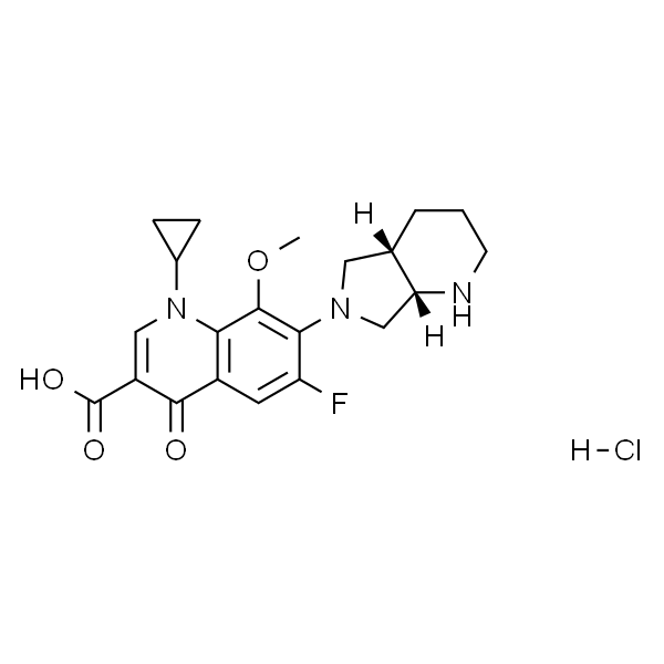 Moxifloxacin Hydrochloride/BAY-128039；盐酸莫西沙星