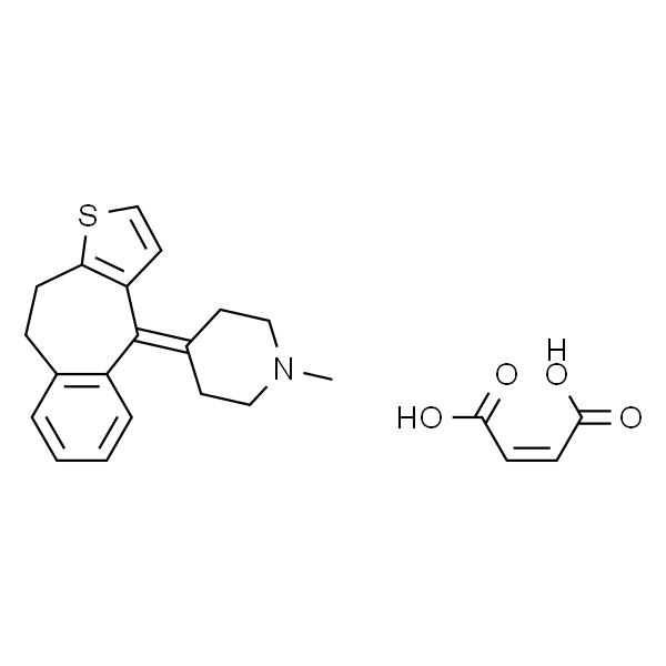 Pizotifen malate/BC-105 malate；苹果酸苯噻