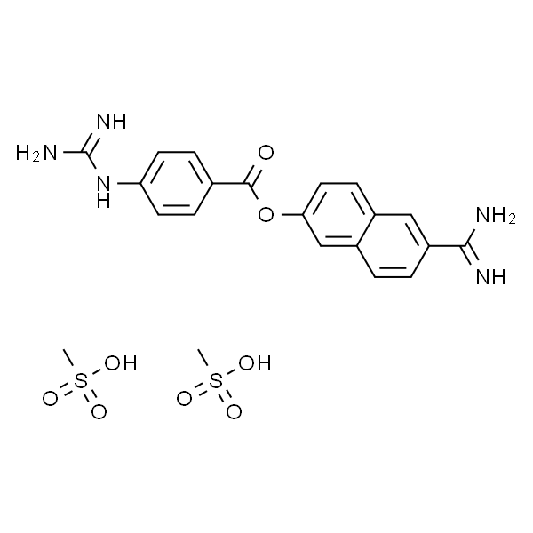 Nafamostat mesylate/FUT-175；甲磺酸萘莫司他