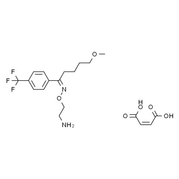 Fluvoxamine maleate/DU-23000 maleate；氟伏沙明马来酸盐