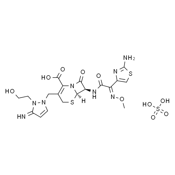 Cefoselis sulfate/FK-037；硫酸头孢噻利