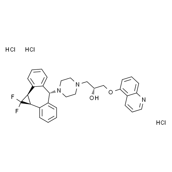 Zosuquidar trihydrochloride；唑喹达三盐酸盐