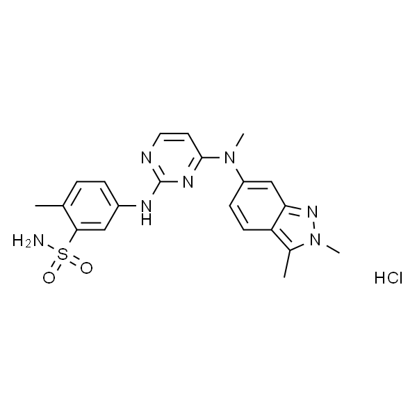 Pazopanib Hydrochloride；盐酸帕唑帕尼