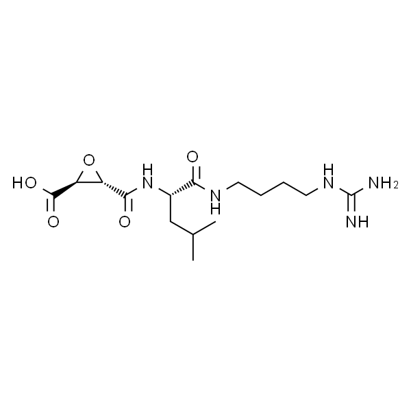 E-64；N-(反式-环氧丁二酰基)-L-亮氨酸-4-胍基丁基酰胺