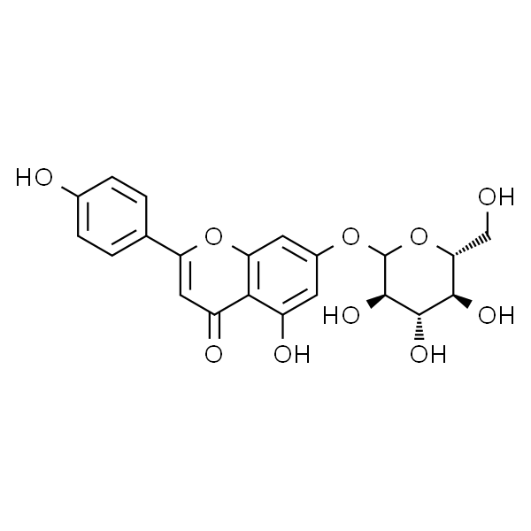 Apigenin 7-glucoside；芹甙元-7-葡萄糖苷