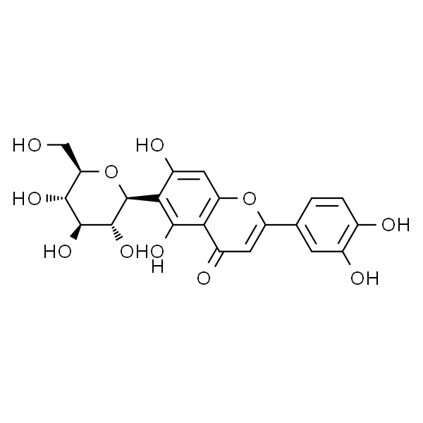 Luteolin-6-C-glucoside；异荭草苷