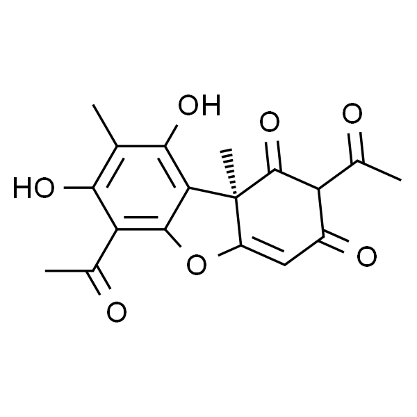 (+)-Usnic Acid；(+)-松萝酸