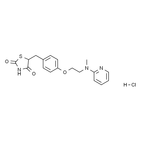 Rosiglitazone hydrochloride；盐酸罗格列酮