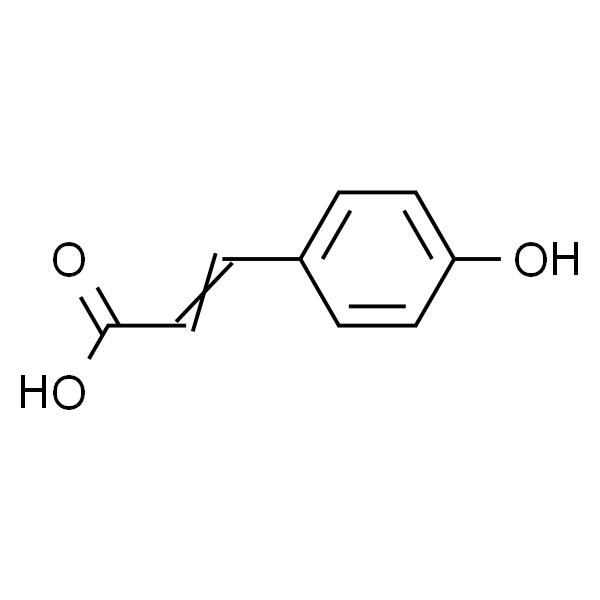 p-Hydroxy-cinnamic acid；对羟基肉桂酸