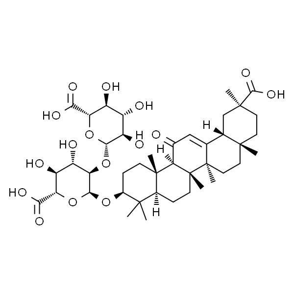 Glycyrrhizic acid；甘草酸