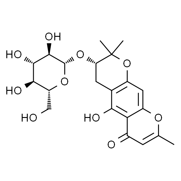 Sec-O-Glucosylhamaudol；亥茅酚苷