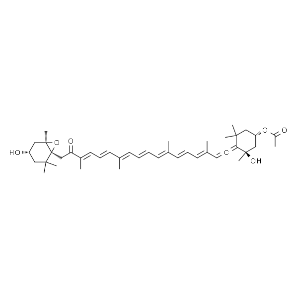 Fucoxanthin；岩藻黄素