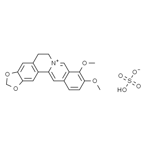 Berberine Sulfate；硫酸小檗碱