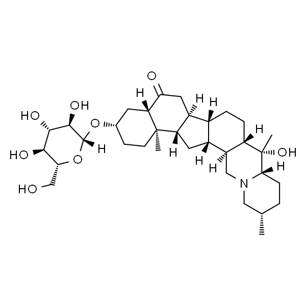 Sipeimine-3β-D-glucoside 西贝母碱苷 标准品