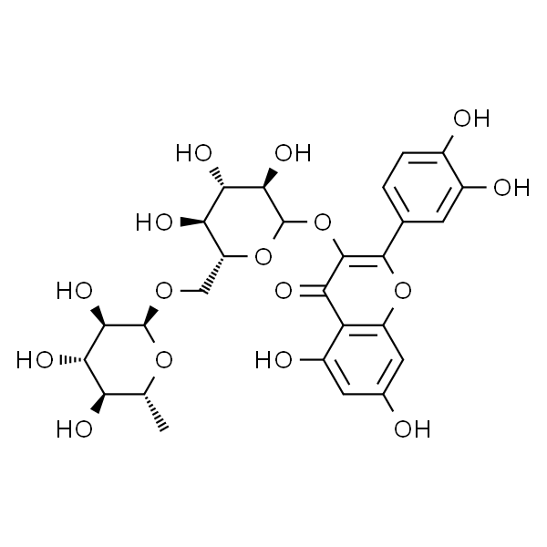 槲皮素-3-O-芸香糖苷 标准品