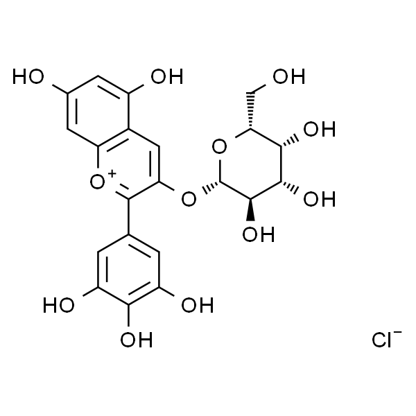 飞燕草素-3-O-半乳糖苷 标准品