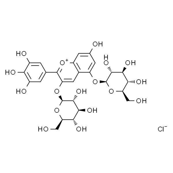 飞燕草素-3,5-葡萄糖苷 标准品