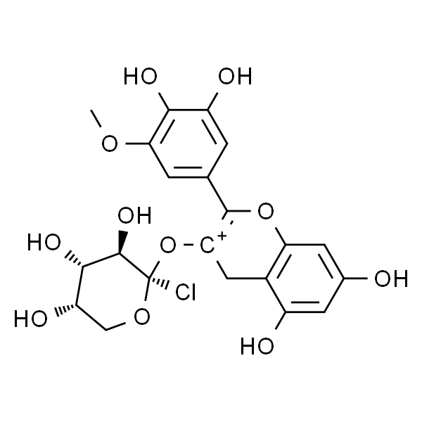 矮牵牛素阿拉伯糖苷 标准品