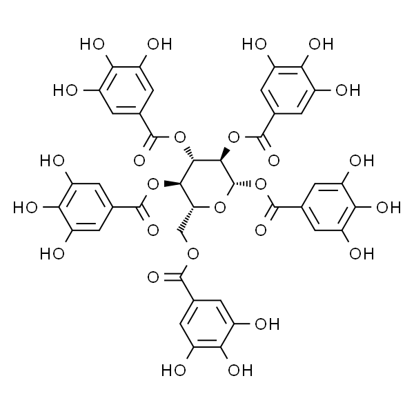 1,2,3,4,6-O-没食子酰葡萄糖 标准品