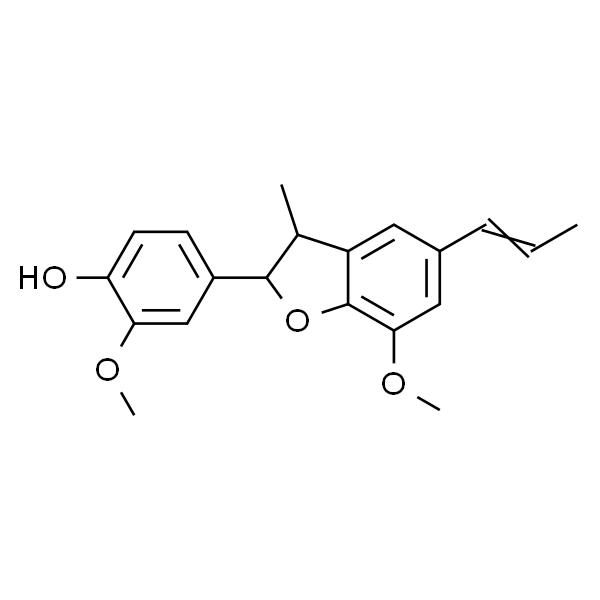 Dehydrodiisoeugenol    去氢二异丁香酚 标准品