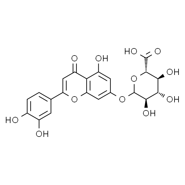 木犀草素-7-O-β-D-葡萄糖醛酸苷 标准品