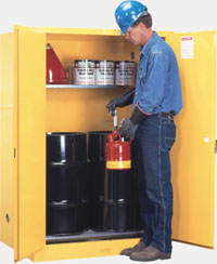 JUSTRITE 899160化学品原料桶储存柜