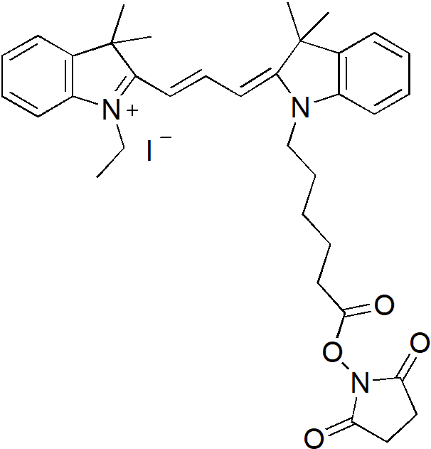 Cy7-E SE（Cy7-E 琥珀酰亚胺酯） 货号:               C5046  规格:               1mg