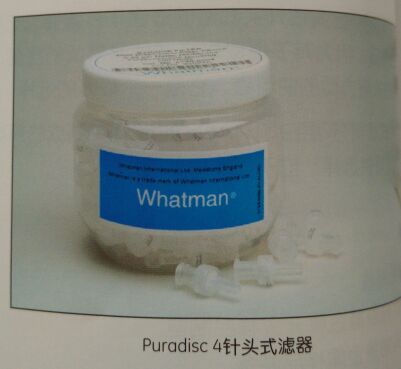 GE WHATMAN 6791-0402聚偏二氟乙烯Puradisc 4mm针头式滤器50pk