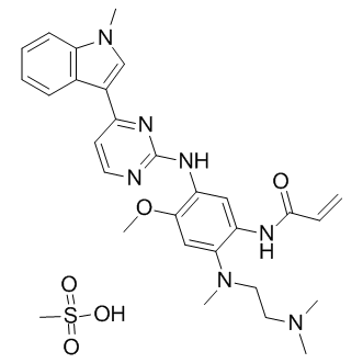 AZD-9291 mesylate (Osimertinib,Mereletinib)